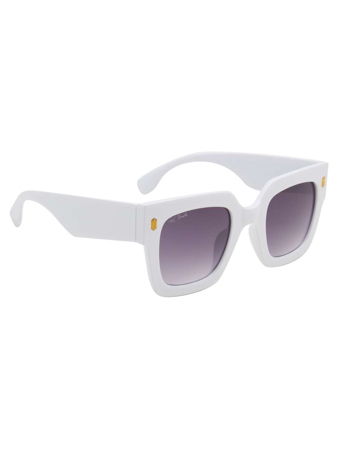ted smith unisex wayfarer sunglasses i 100% uv protection  i  purple graded colour lens - 22217882 -  Standard Image - 3