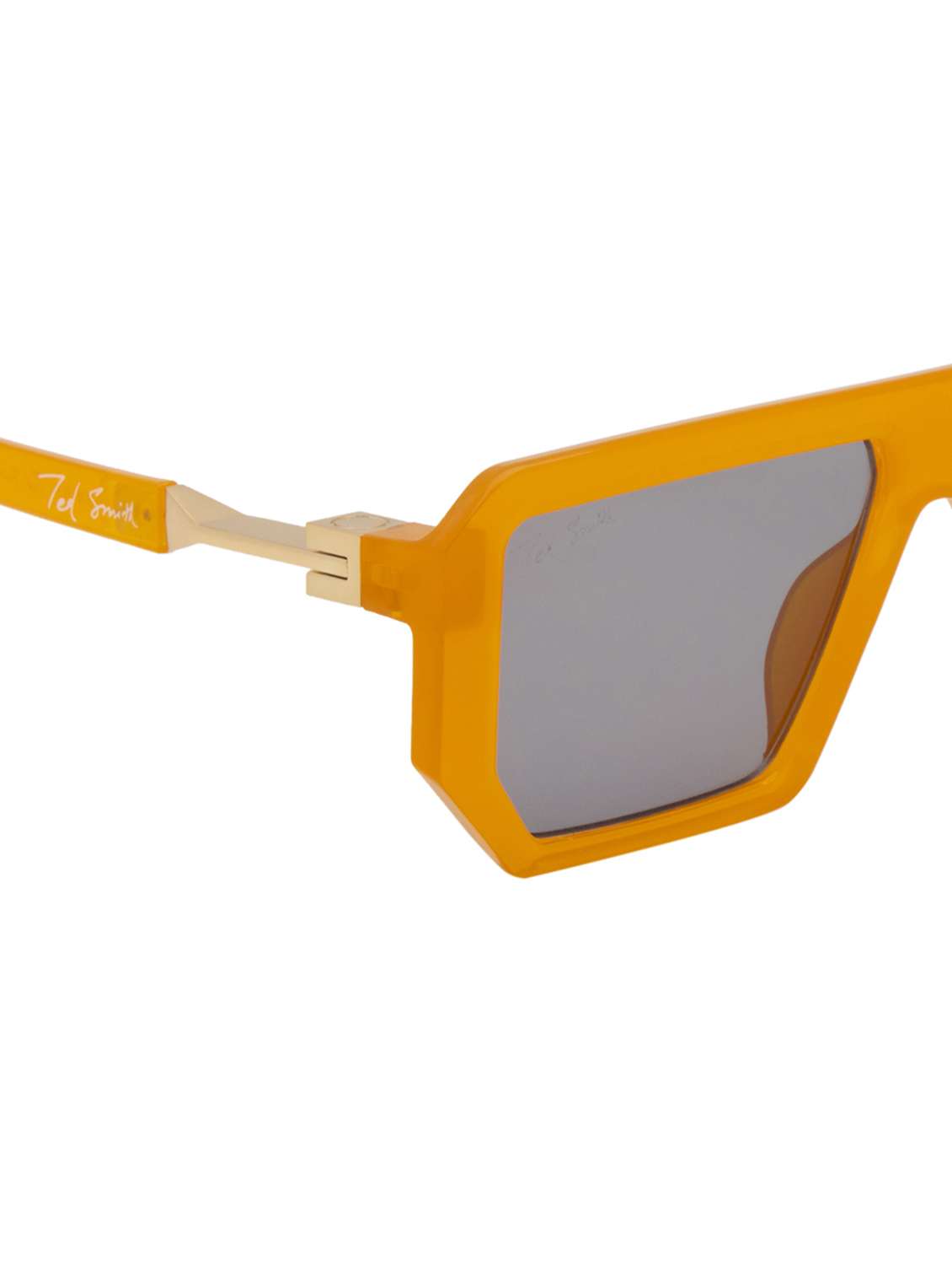 ted smith unisex aviator sunglasses i 100% uv protection  i  grey colour lens - 22217885 -  Standard Image - 5