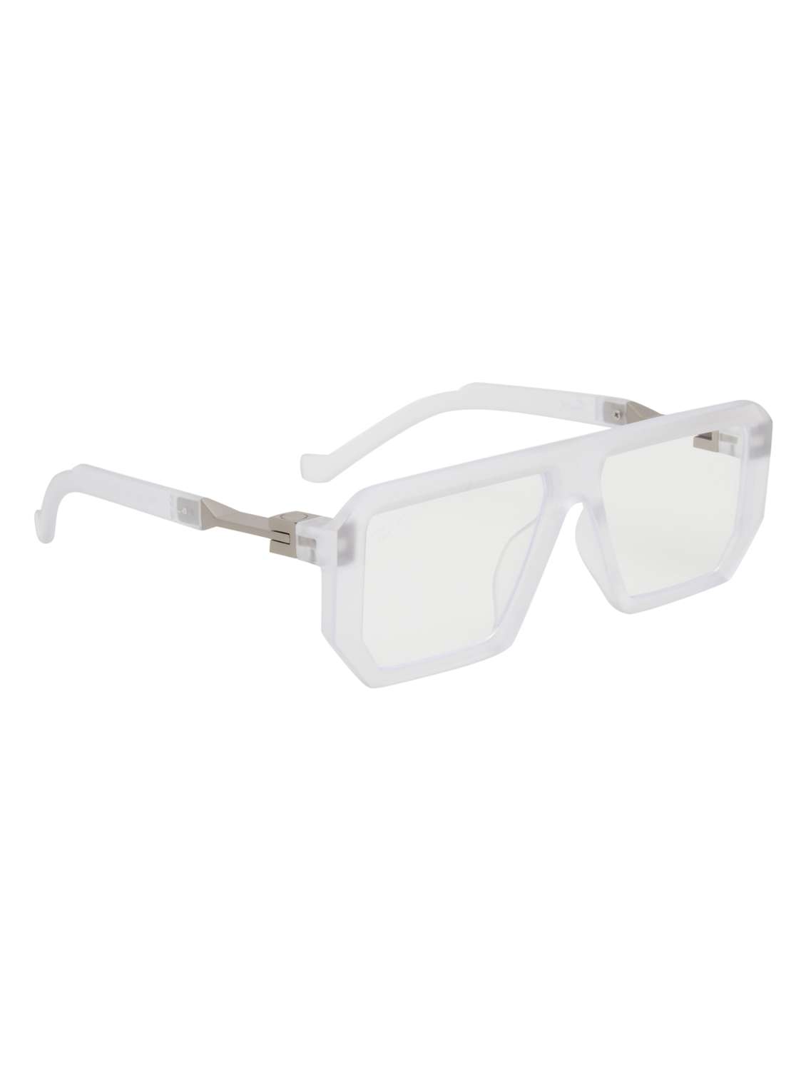 ted smith unisex aviator sunglasses i 100% uv protection  i  clear colour lens - 22217887 -  Standard Image - 3