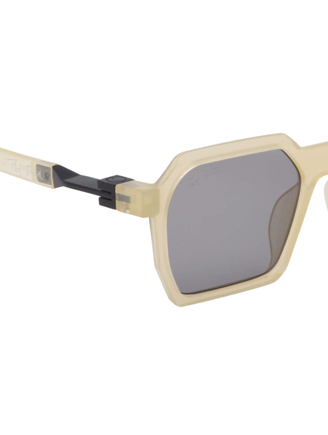 ted smith unisex square sunglasses i 100% uv protection  i  grey colour lens - 22217889 -  Standard Image - 5