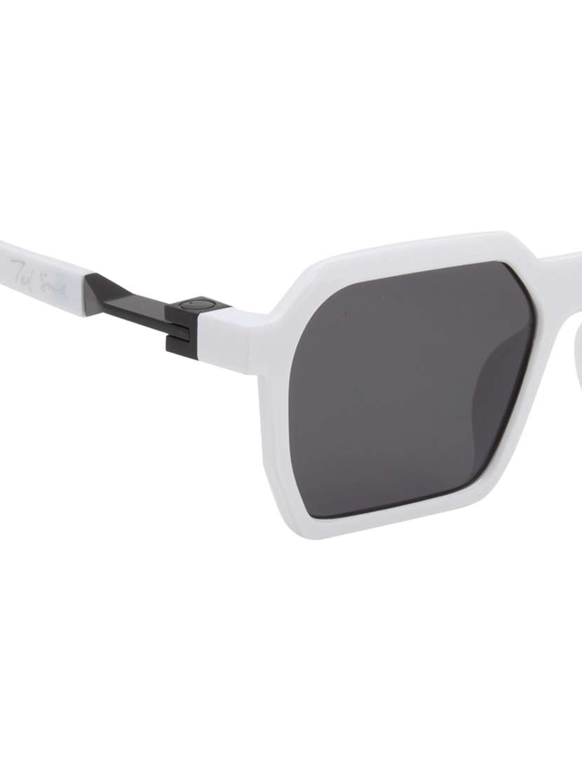 ted smith unisex square sunglasses i 100% uv protection  i  grey colour lens - 22217890 -  Standard Image - 5