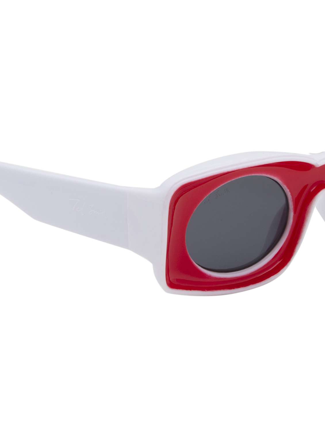 ted smith unisex wayfarer sunglasses i 100% uv protection  i  grey colour lens - 22217897 -  Standard Image - 5