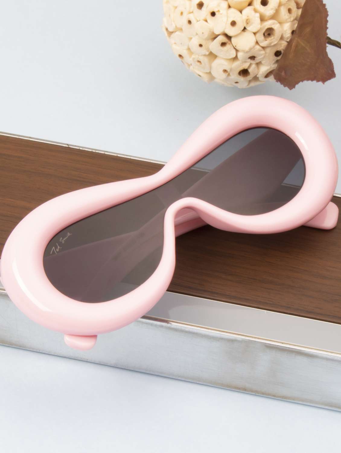 ted smith unisex aviator sunglasses i 100% uv protection  i  grey colour lens