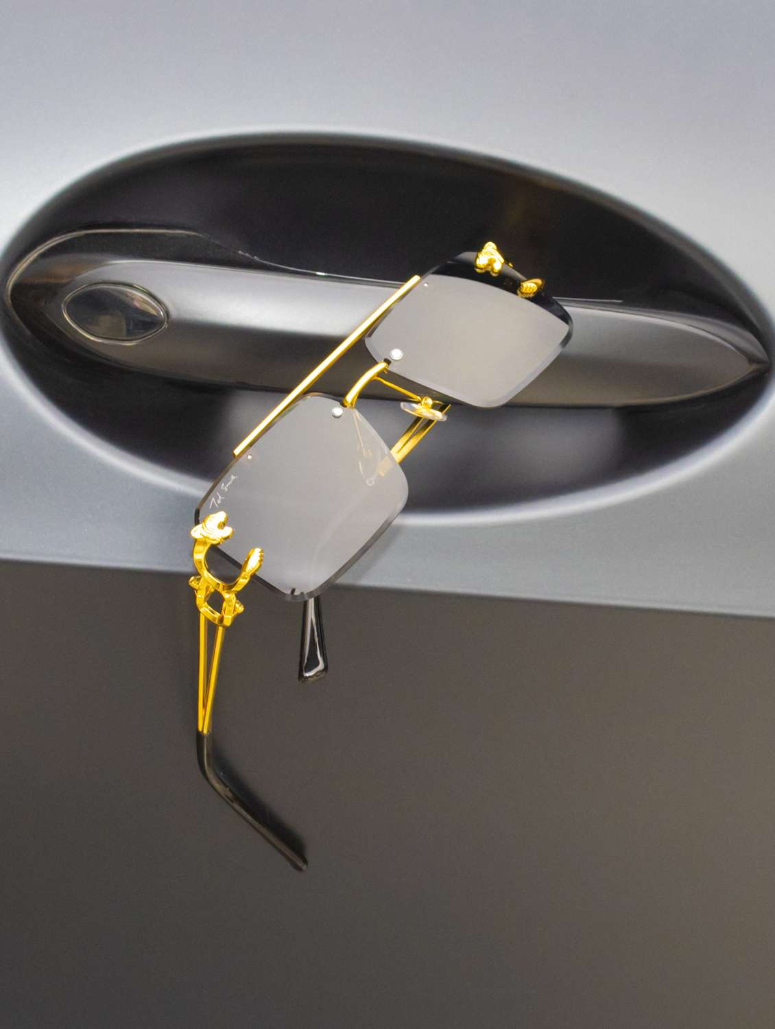 ted smith unisex aviator sunglasses i 100% uv protection  i  grey colour lens