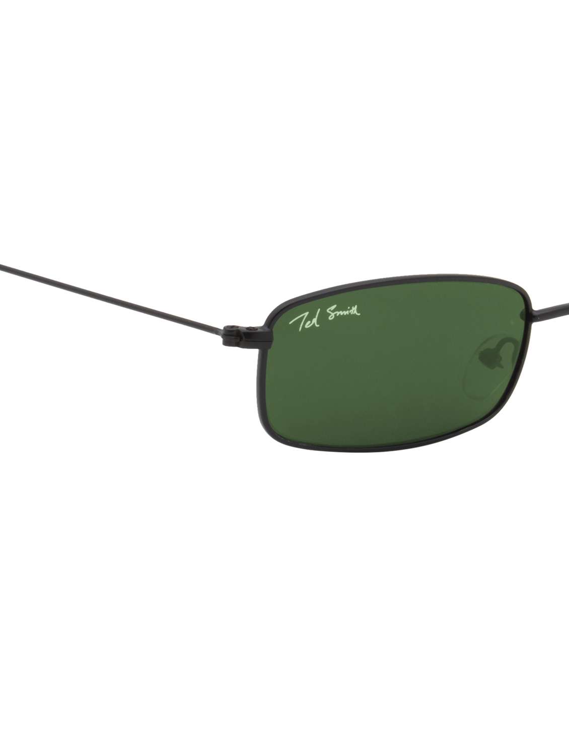 ted smith unisex rectangle sunglasses i 100% uv protection  i  green colour lens - 22217918 -  Standard Image - 5
