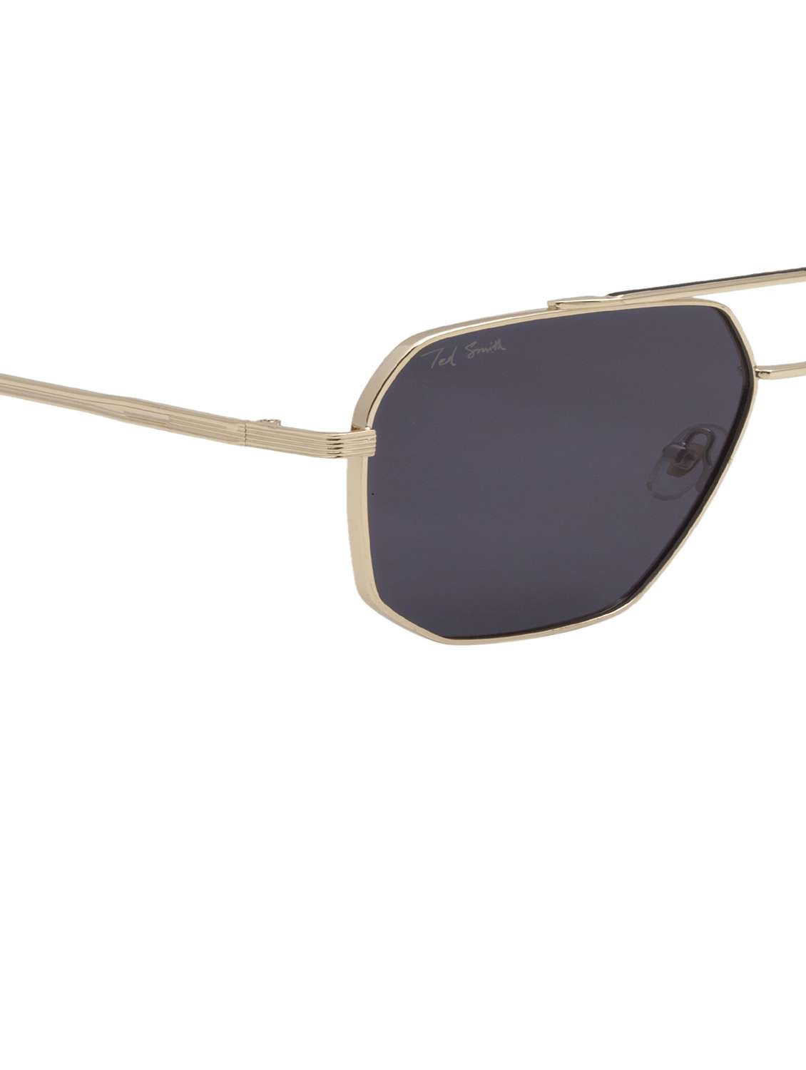 ted smith unisex aviator sunglasses i 100% uv protection  i  grey colour lens - 22217926 -  Standard Image - 5