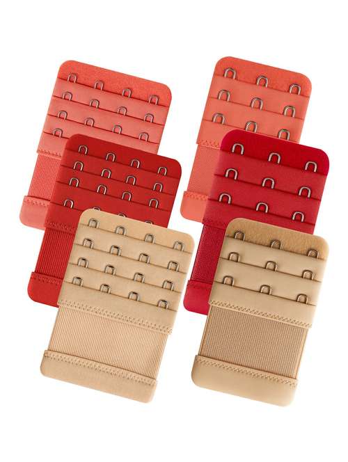 women pack of 6 streachable bra extension strap  - 22217958 -  Standard Image - 0