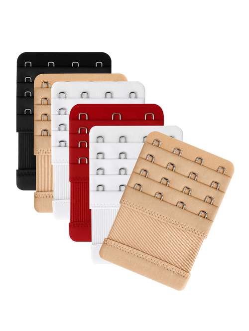 women pack of 6 streachable bra extension strap  - 22217960 -  Standard Image - 0