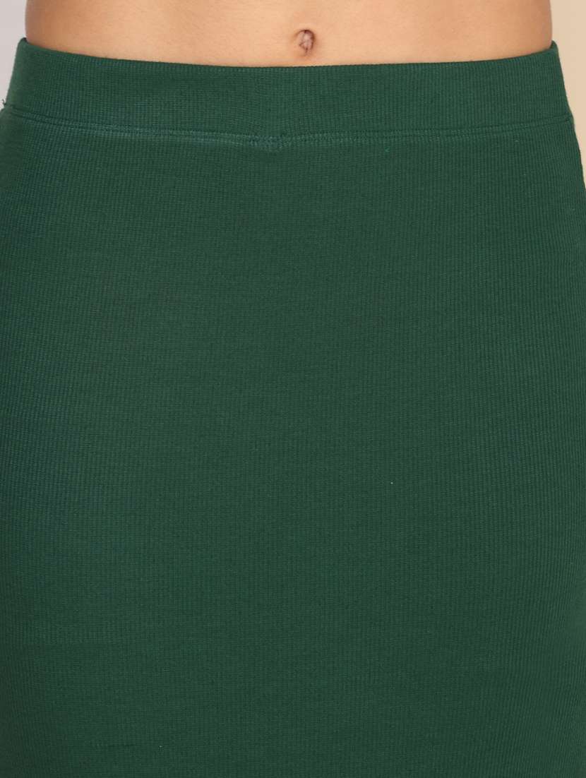 women solid top and skirt co-ord set - 22218011 -  Standard Image - 8