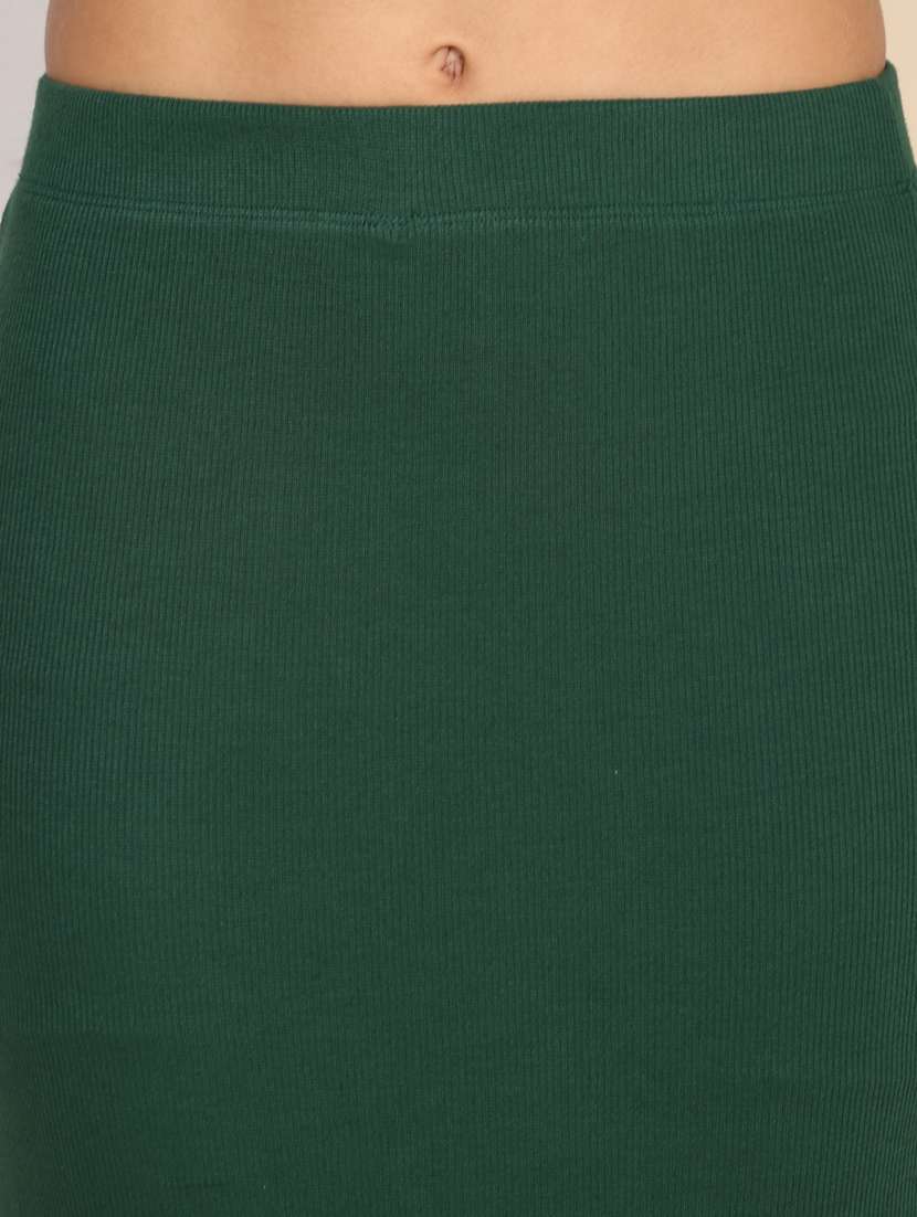 women solid top and skirt co-ord set - 22218016 -  Standard Image - 8