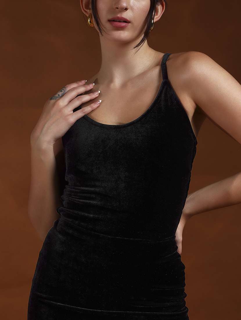 black velvet sheath dress - 22218020 -  Standard Image - 5