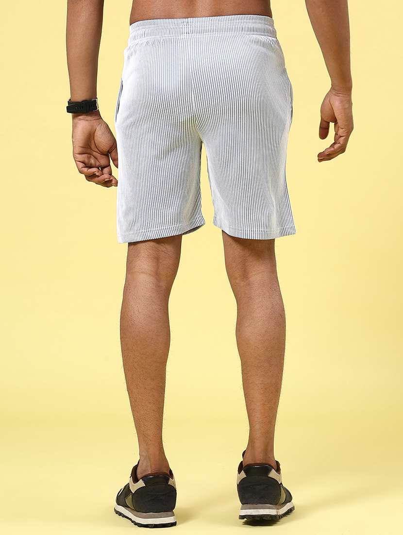 Men Blue Cotton Short - 22218183 -  Standard Image - 3