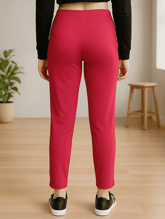 women solid mid rise anke length legging - 22218403 -  Standard Image - 3