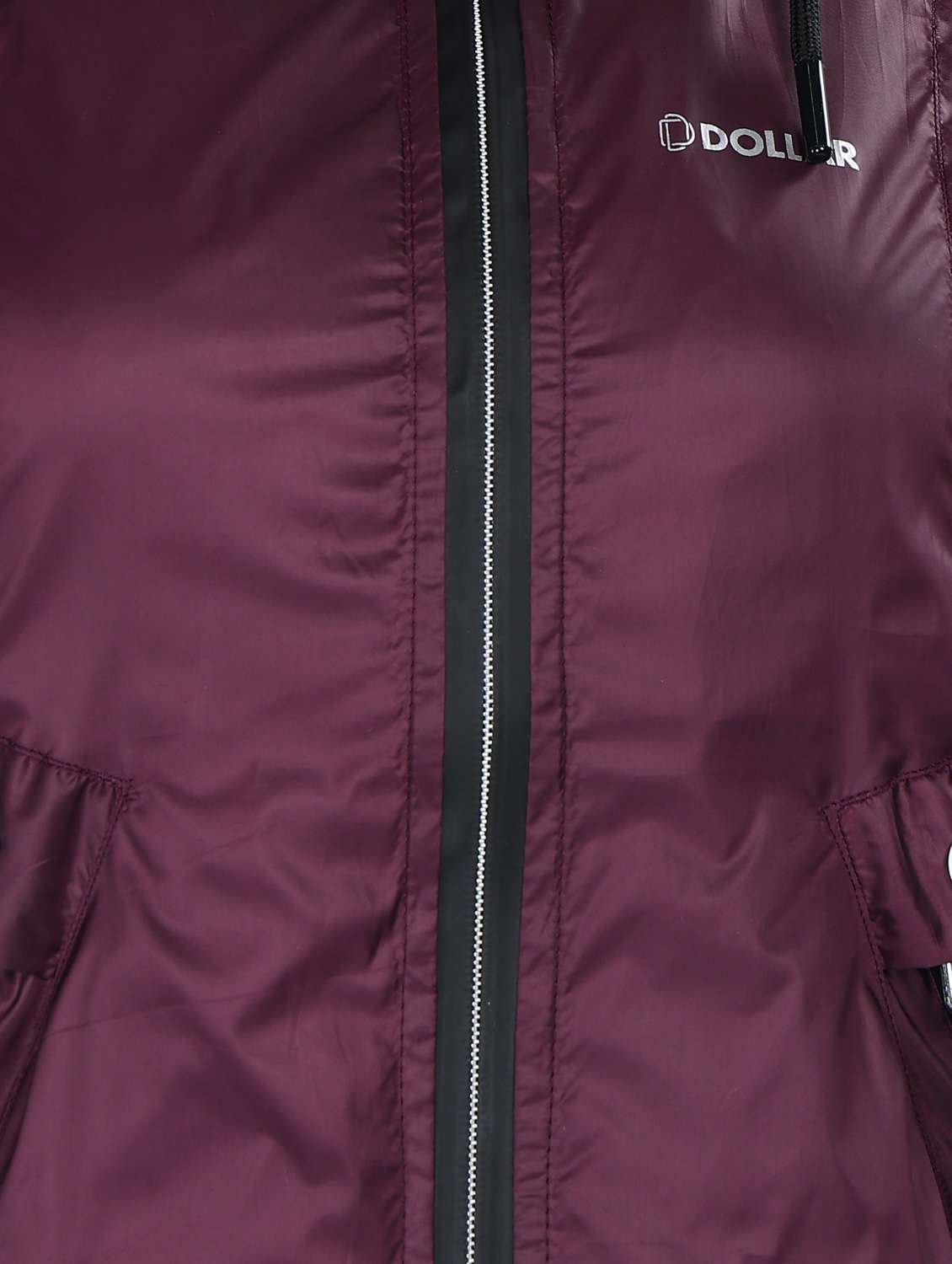 women solid long sleeve hooded windcheater jacket - 22218417 -  Standard Image - 5