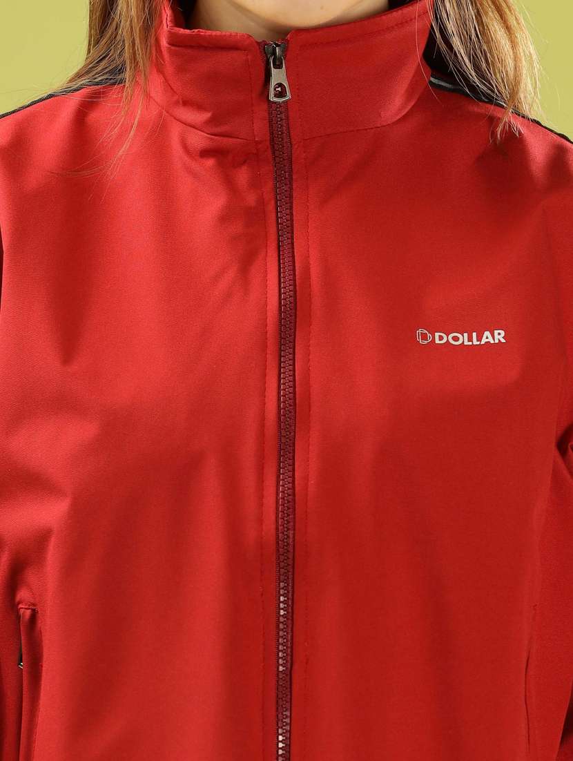 women solid long sleeve windcheater jacket - 22218422 -  Standard Image - 5