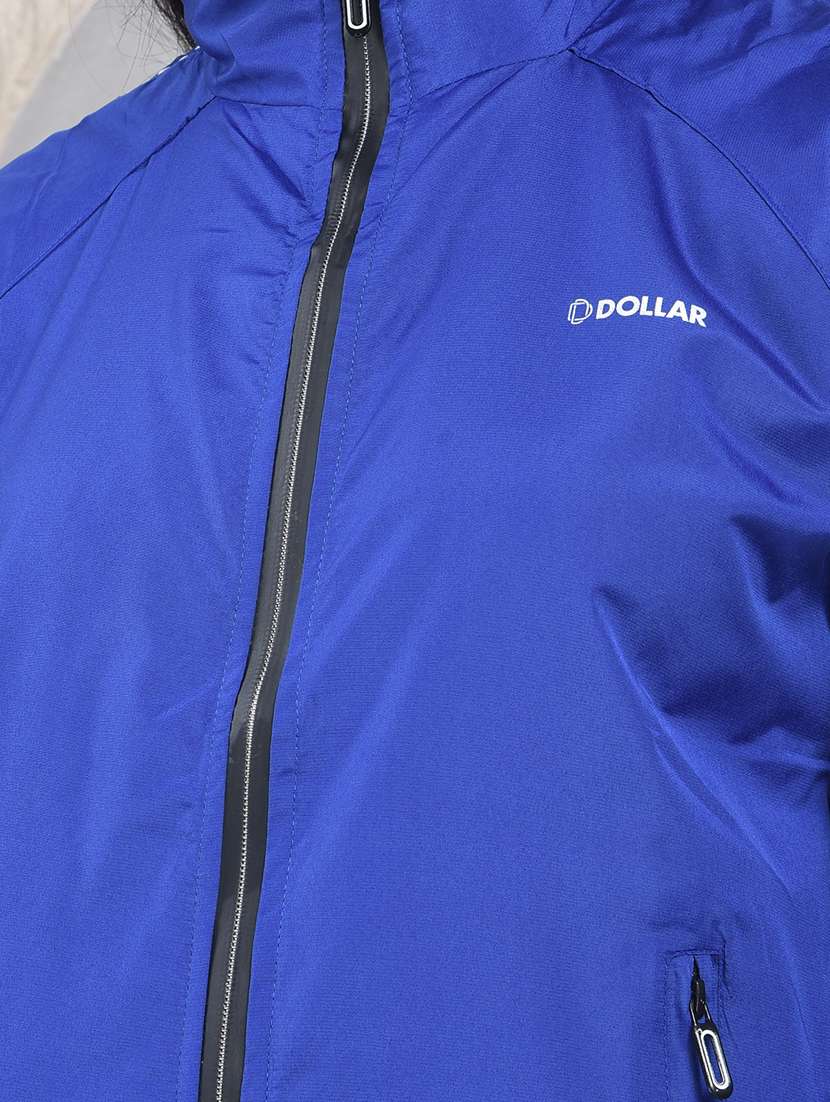 women solid long sleeve windcheater jacket - 22218426 -  Standard Image - 5