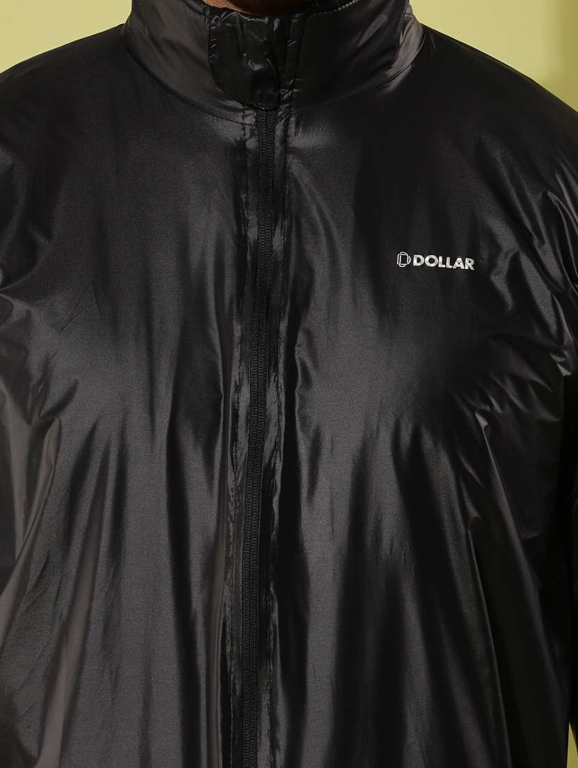 men solid long sleeve windheater bomber jacket - 22218446 -  Standard Image - 5