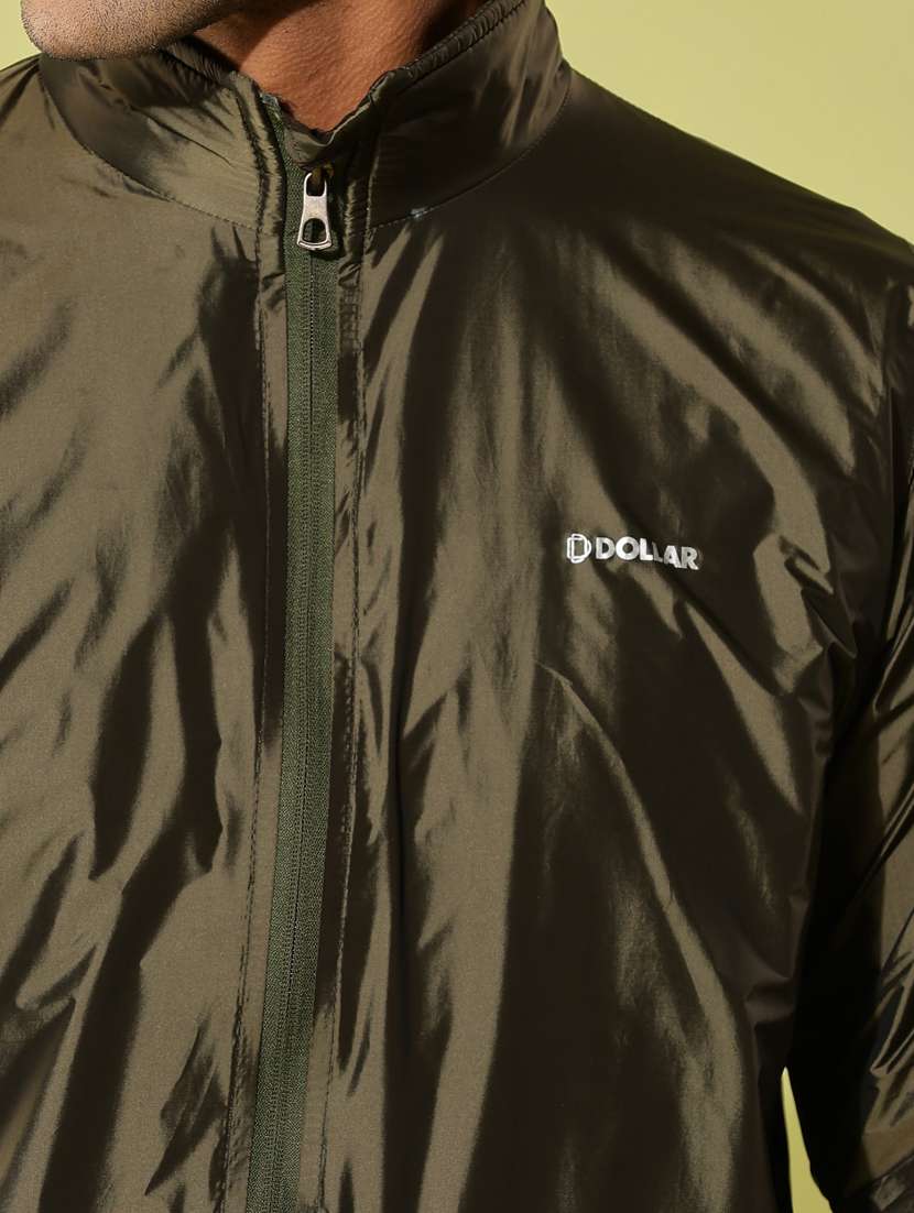 men solid long sleeve windheater bomber jacket - 22218452 -  Standard Image - 5