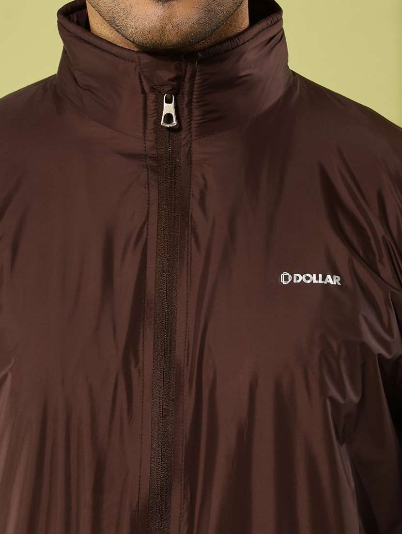 men solid long sleeve windheater bomber jacket - 22218453 -  Standard Image - 5