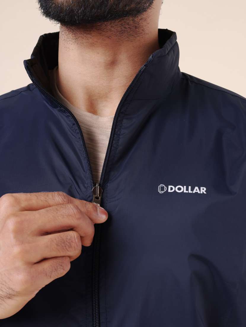 men color block long sleeve bomber jacket - 22218459 -  Standard Image - 5