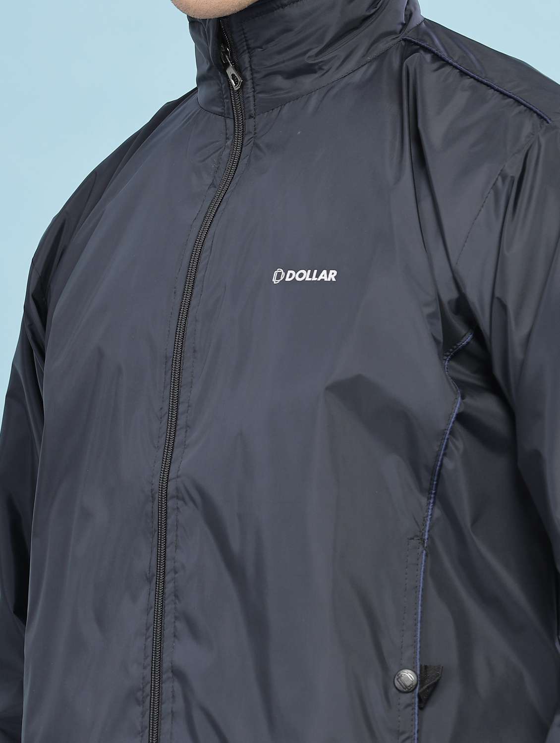 men solid long sleeve bomber jacket - 22218460 -  Standard Image - 5