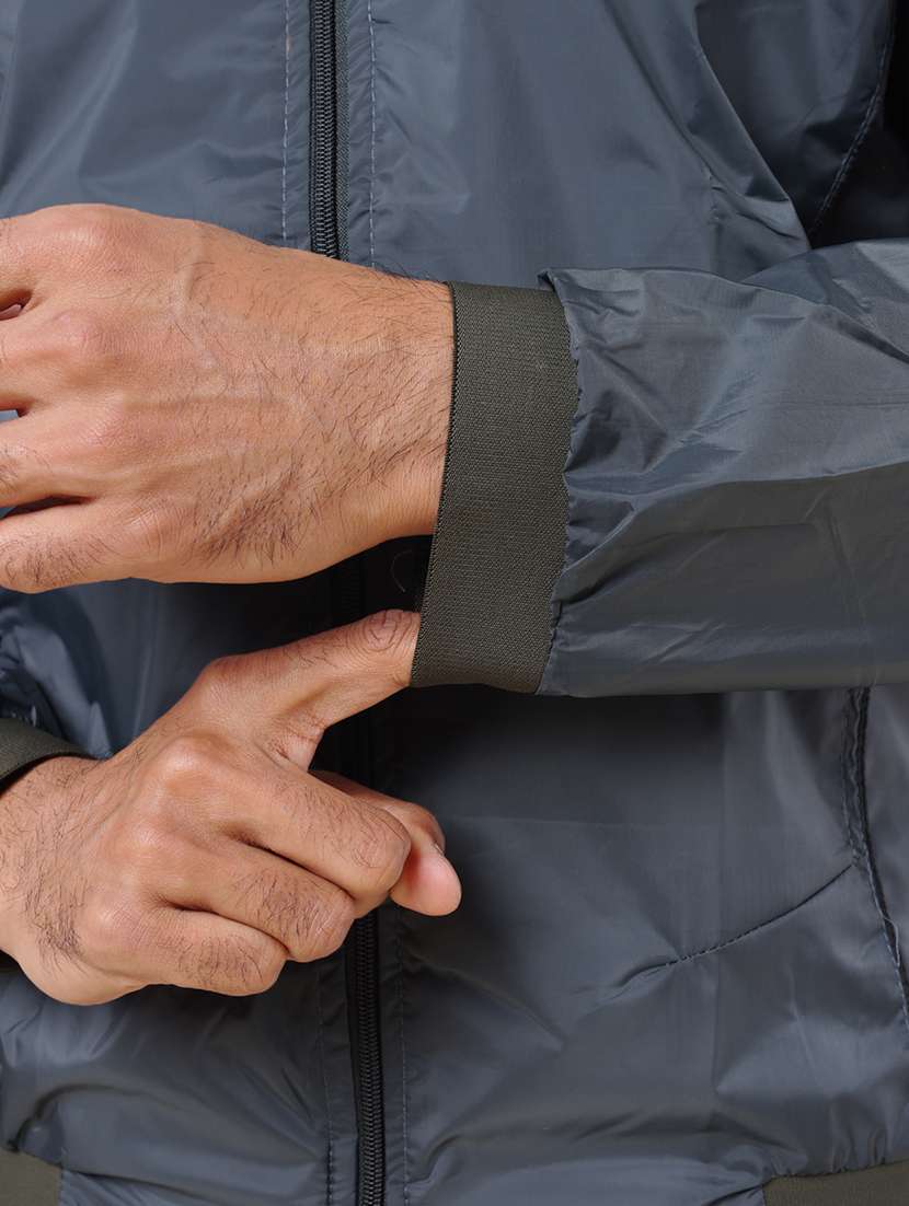 men solid long sleeve bomber jacket - 22218463 -  Standard Image - 5