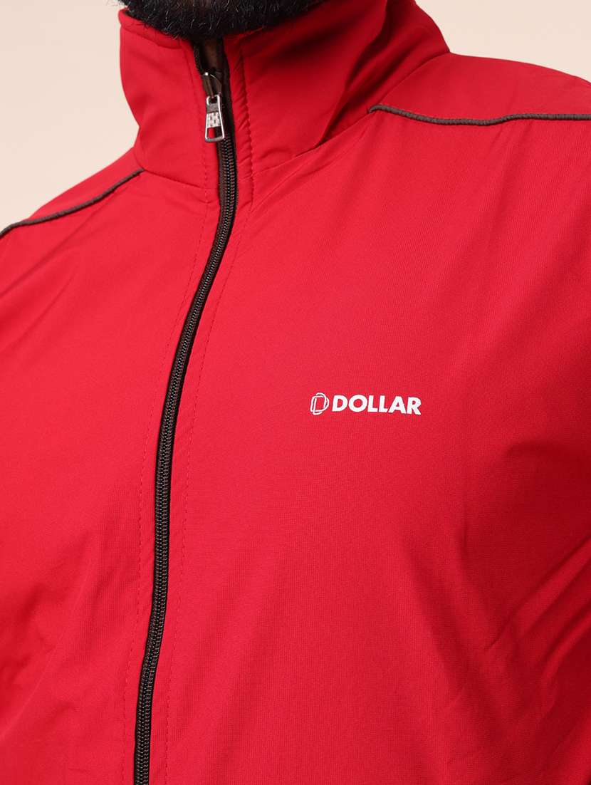 men solid long sleeve windcheater bomber jacket - 22218468 -  Standard Image - 5