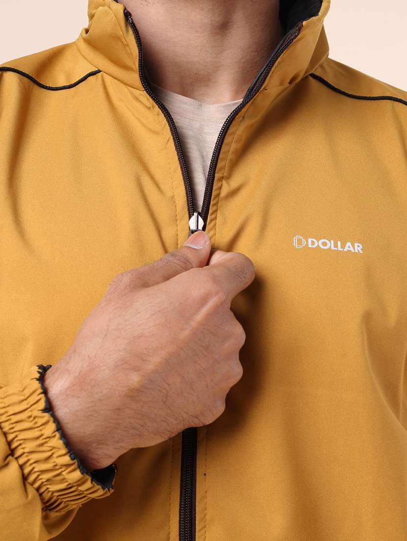 men solid long sleeve windcheater jacket - 22218469 -  Standard Image - 5