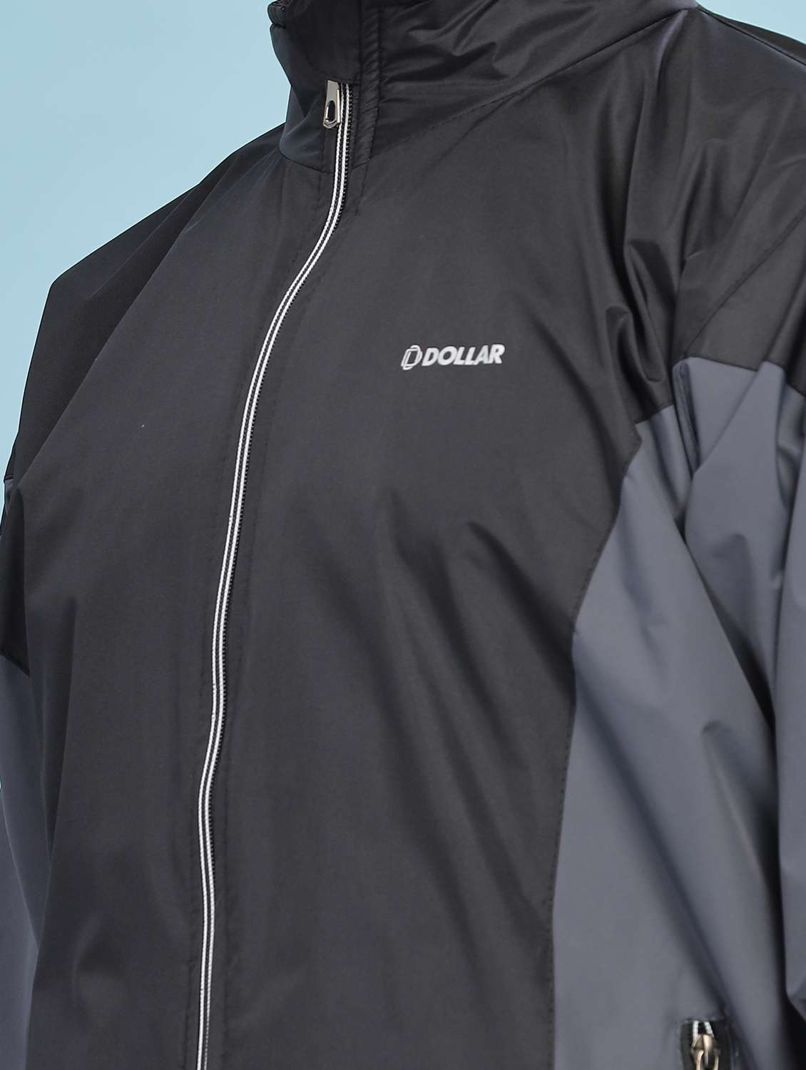 men color block long sleeve bomber jacket - 22218520 -  Standard Image - 5