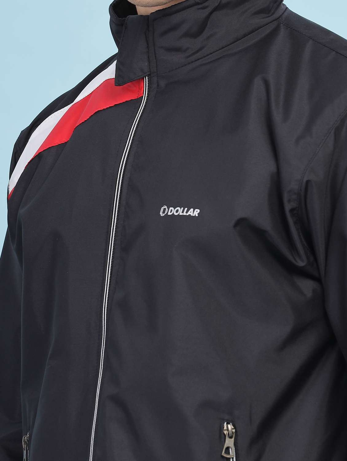 men color block long sleeve bomber jacket - 22218528 -  Standard Image - 5