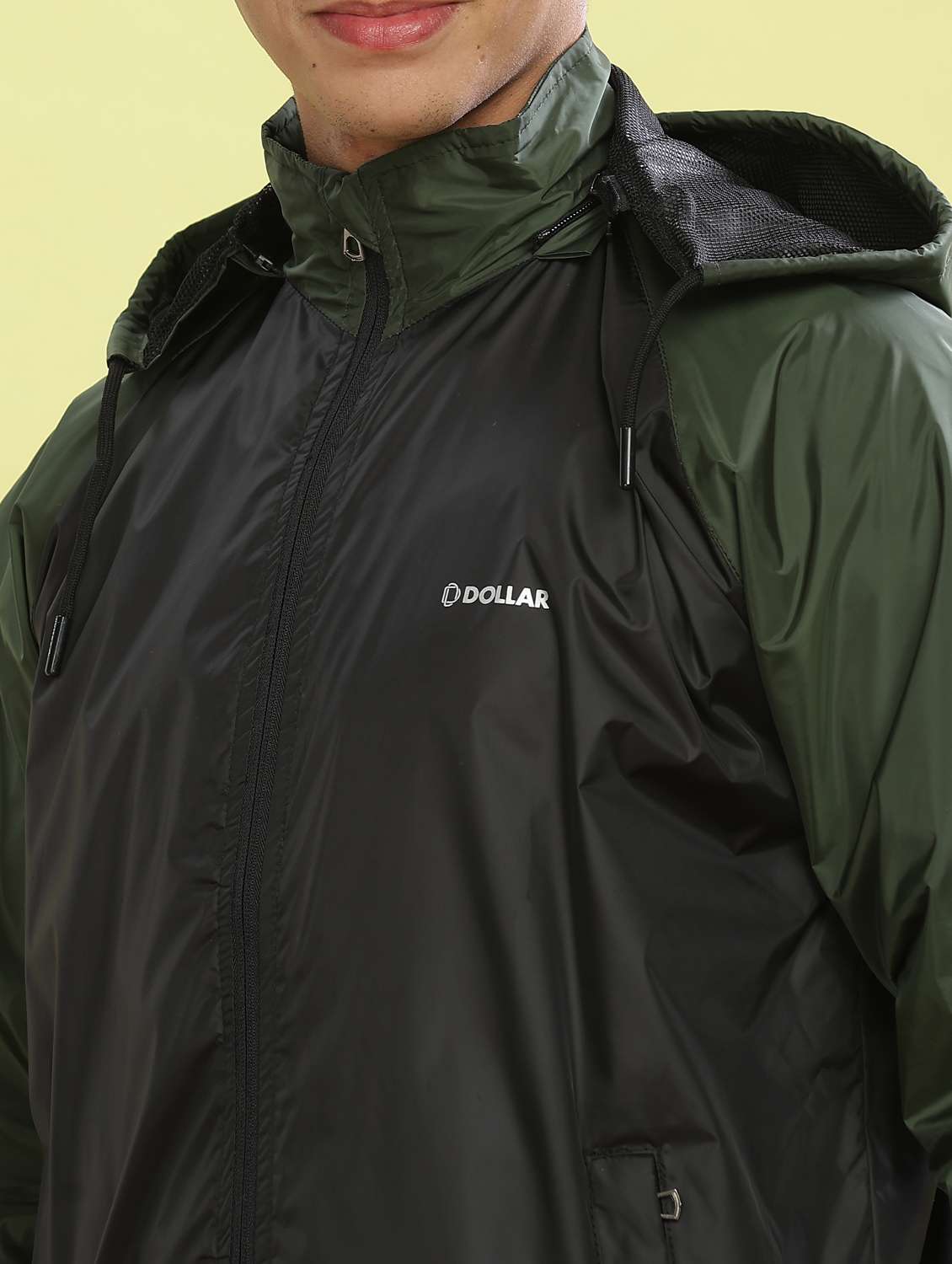 men color block long sleeve bomber jacket - 22218545 -  Standard Image - 5