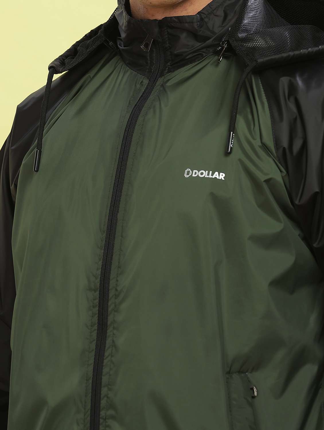 men color block long sleeve bomber jacket - 22218546 -  Standard Image - 5