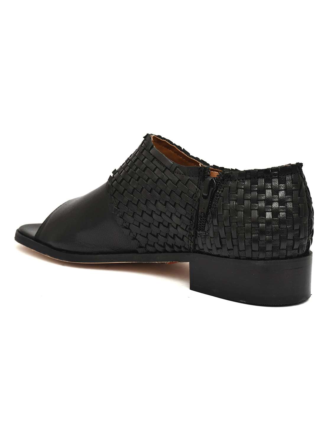 women black slip on sandal - 22218896 -  Standard Image - 3