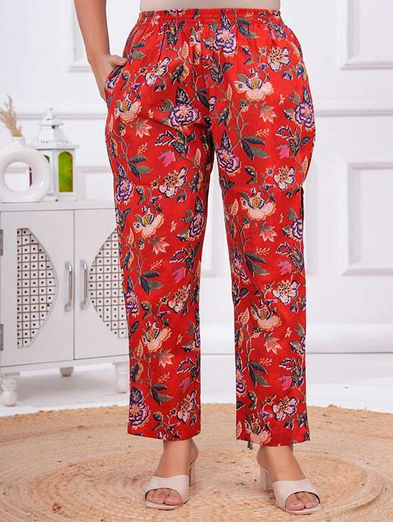 women printed three quarter sleeve co-ord set - 22219088 -  Standard Image - 3