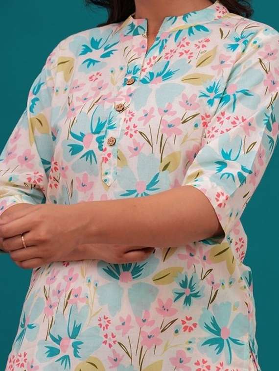 women printed nightwear pyjama set - 22219114 -  Standard Image - 5