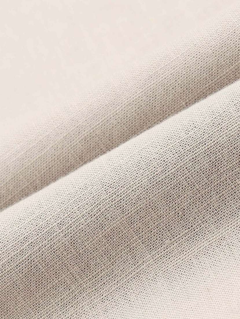 men solid mid rise flat front casual trouser - 22219325 -  Standard Image - 5