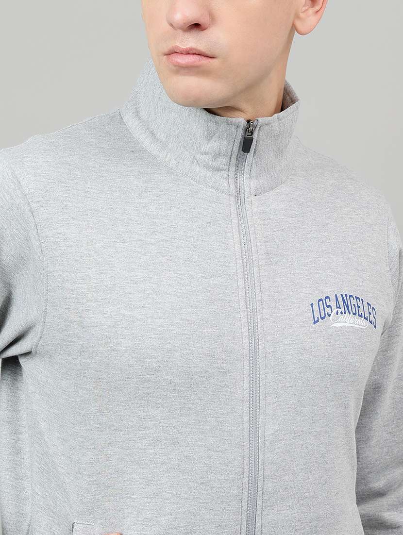 men placement print long sleeve full length track suit - 22219475 -  Standard Image - 3