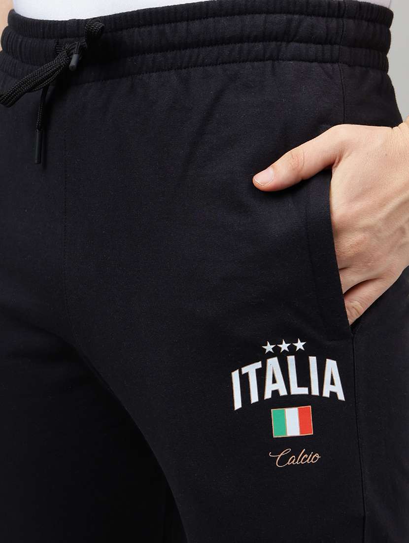 men placement print long sleeve full length track suit - 22219476 -  Standard Image - 5