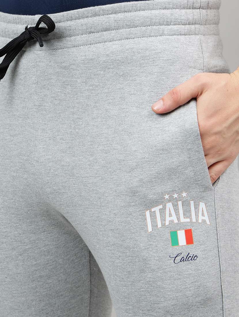 men placement print long sleeve full length track suit - 22219478 -  Standard Image - 5