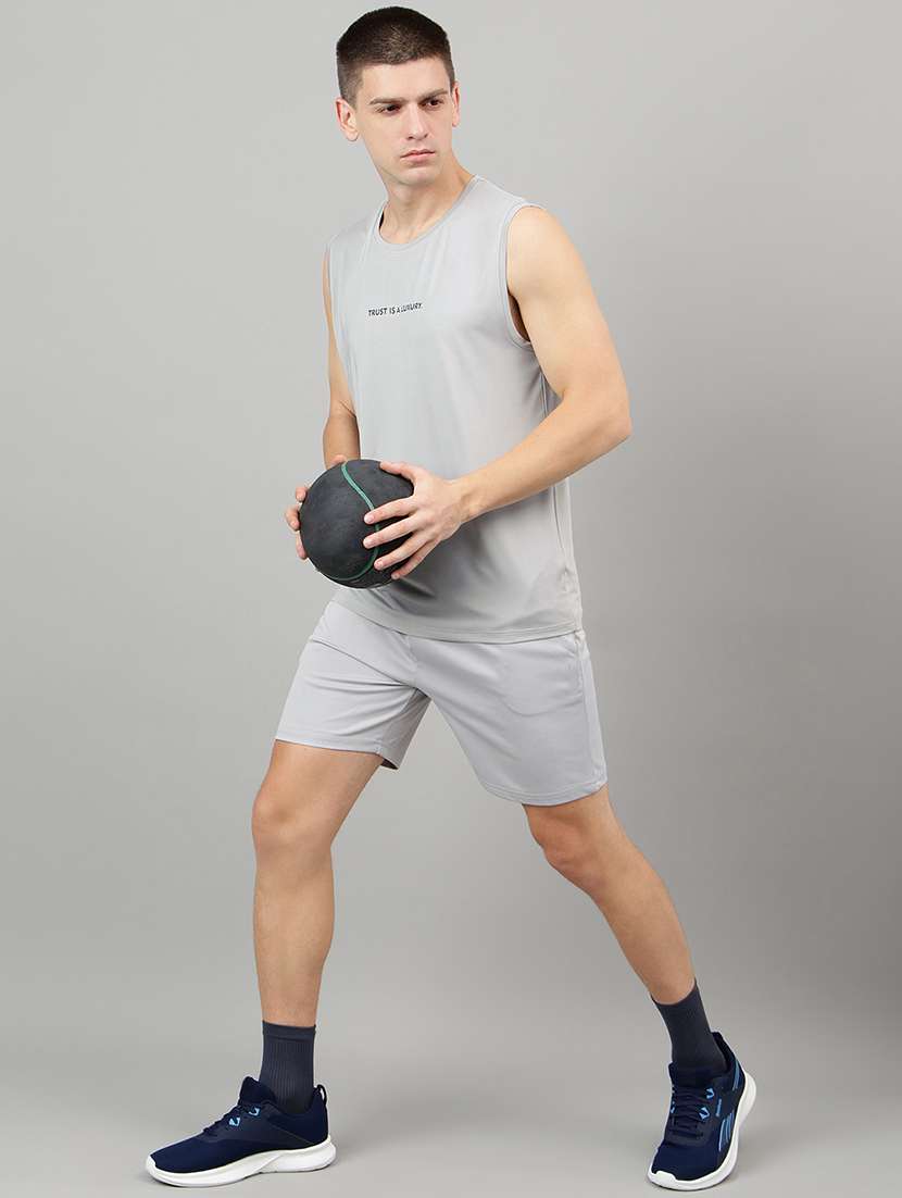 men typographic sleeveless vest - 22219518 -  Standard Image - 3