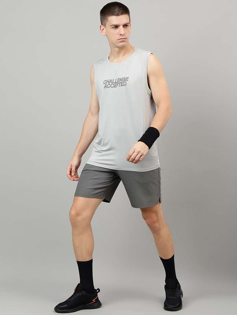 men typographic sleeveless vest - 22219519 -  Standard Image - 3
