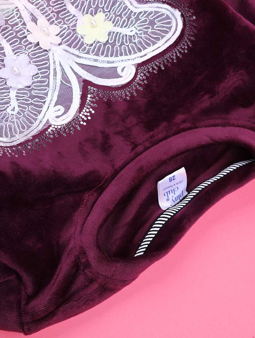 girls round neck long sleeve sweatshirt - 22219650 -  Standard Image - 3