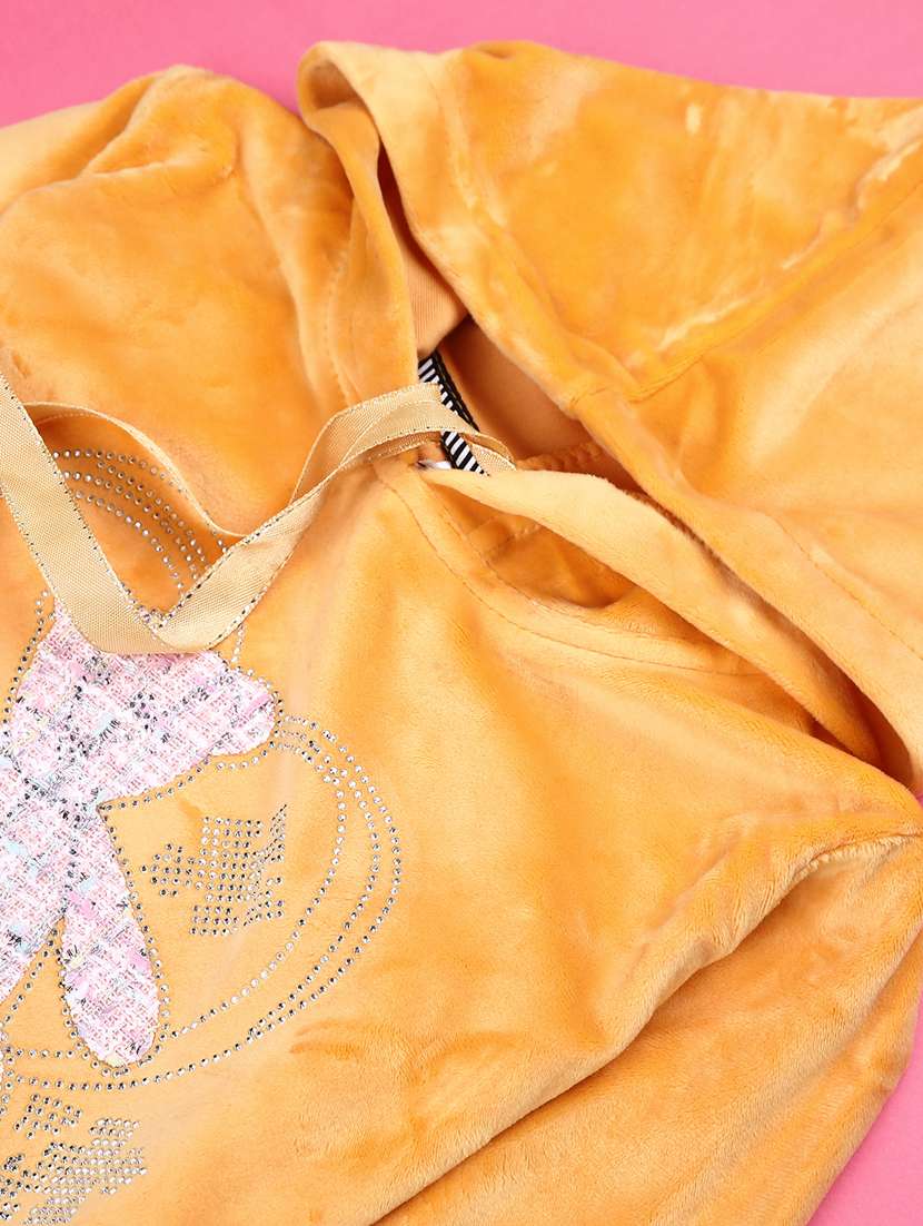 girls long sleeve hooded sweatshirt - 22219732 -  Standard Image - 3