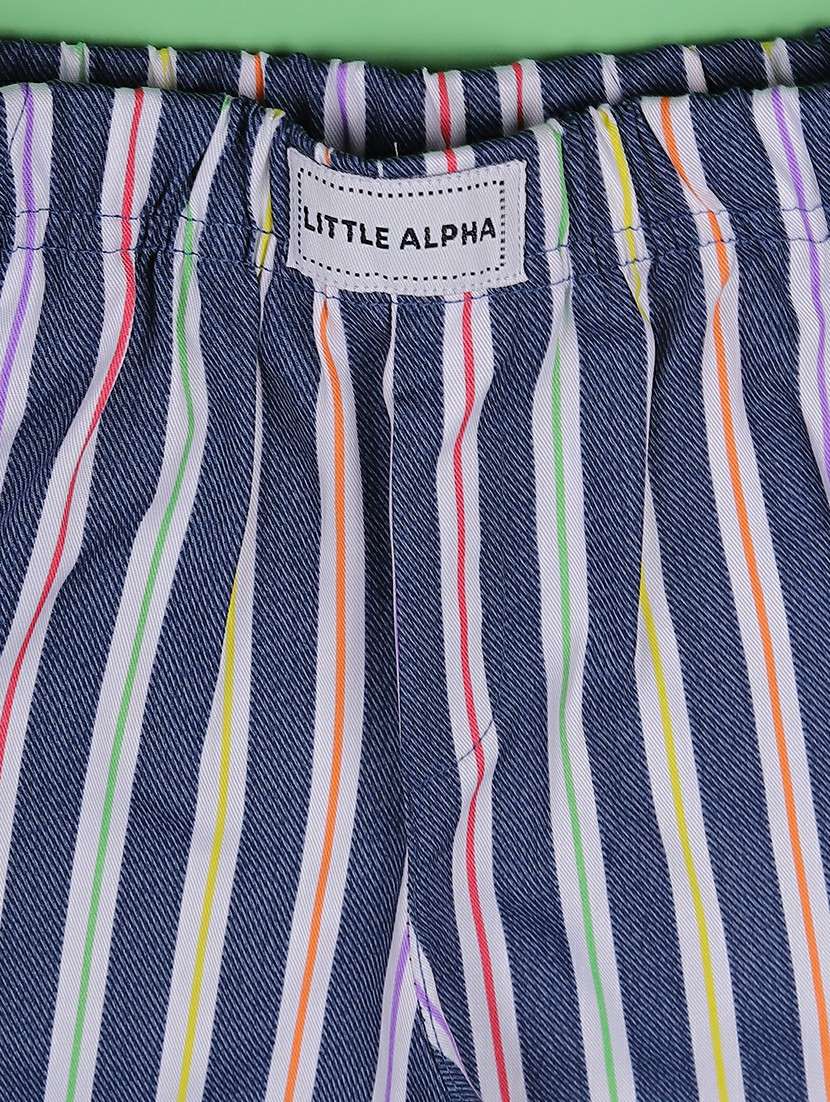 boys printed round neck co-ord set - 22219760 -  Standard Image - 5