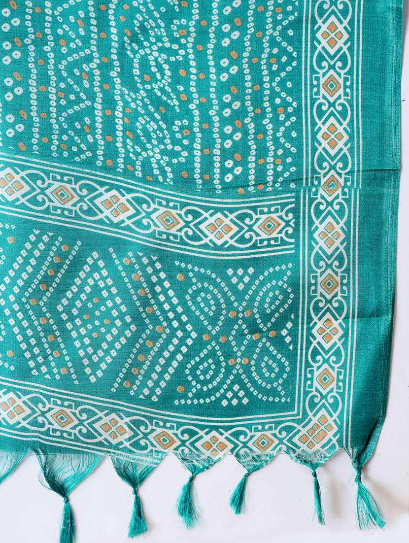 women bandhani printed dupatta - 22219872 -  Standard Image - 5