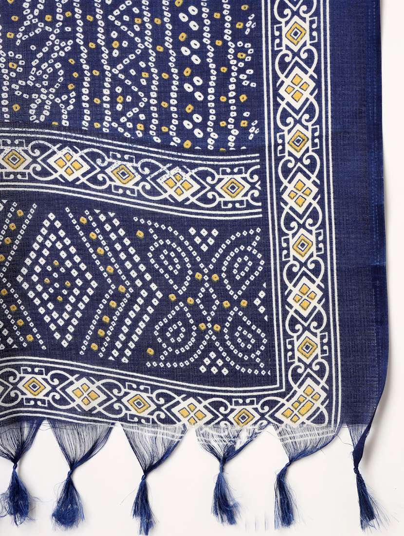 women bandhani printed dupatta - 22219881 -  Standard Image - 5
