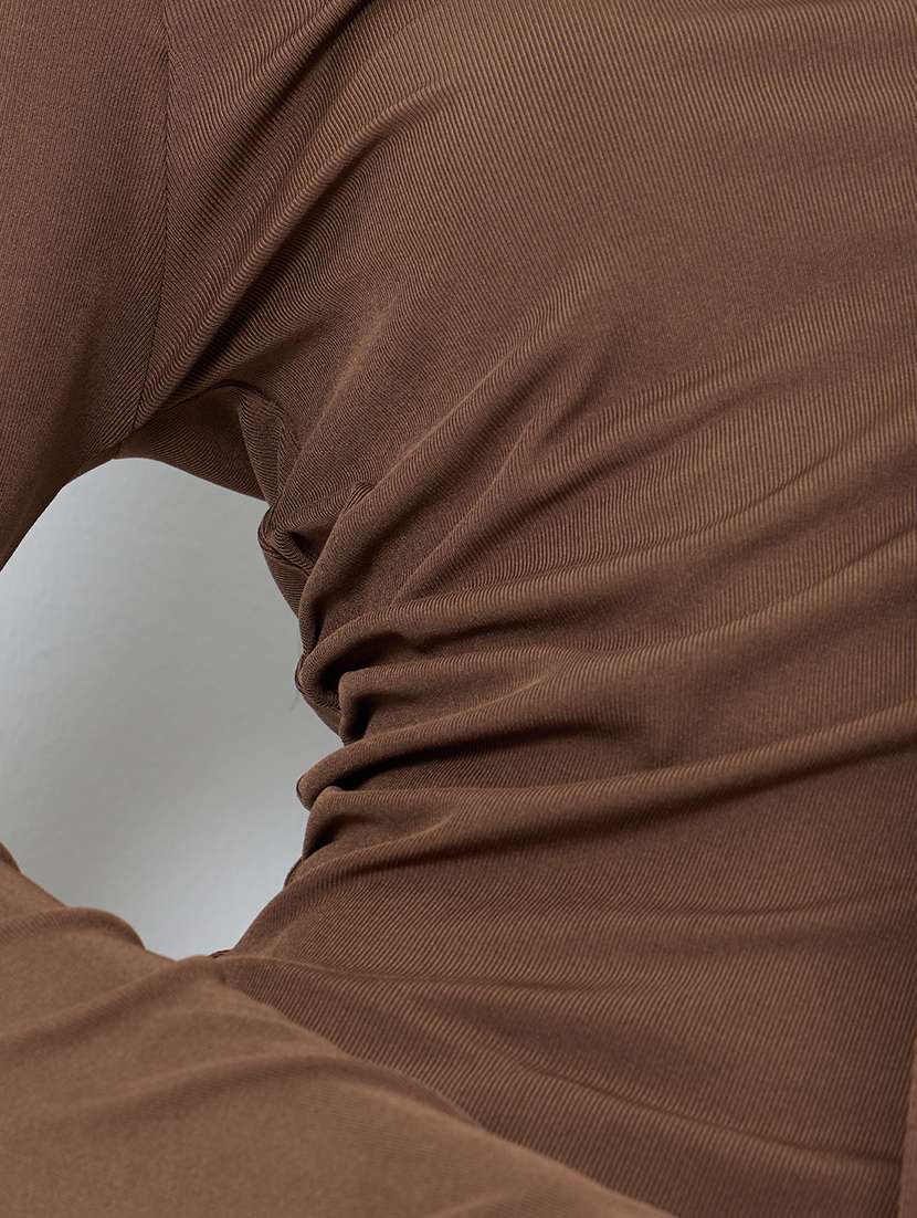 women soldi asymmetric neck long sleeve top - 22219953 -  Standard Image - 3