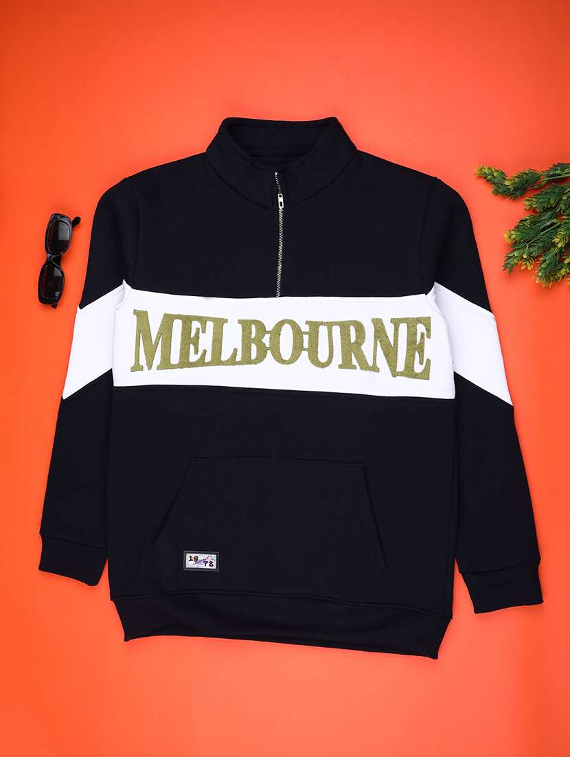 kids printed long sleeve sweatshirt