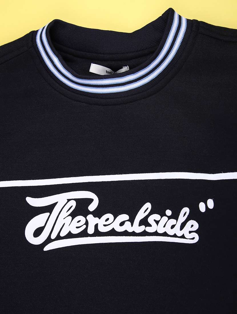 boys printed long sleeve sweatshirt - 22220124 -  Standard Image - 3