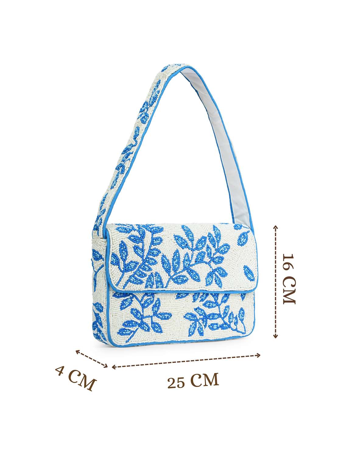 women embellished fold over clutch - 22220140 -  Standard Image - 3